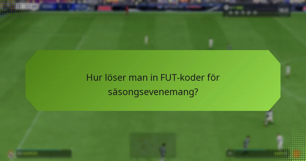 Vilka belöningar kan spelare förvänta sig från FUT-koder?