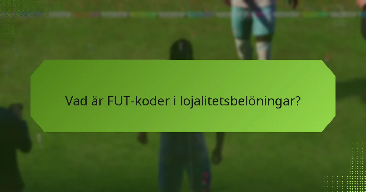 Vilka är fördelarna med att använda FUT-koder?