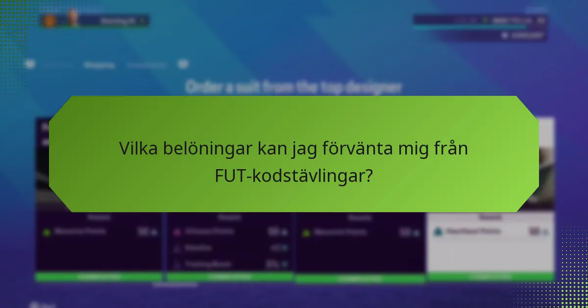 Var kan jag få FUT-koder för tävlingar?
