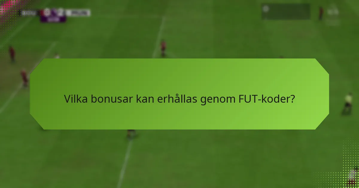 Var kan man hitta de senaste FUT-koderna?